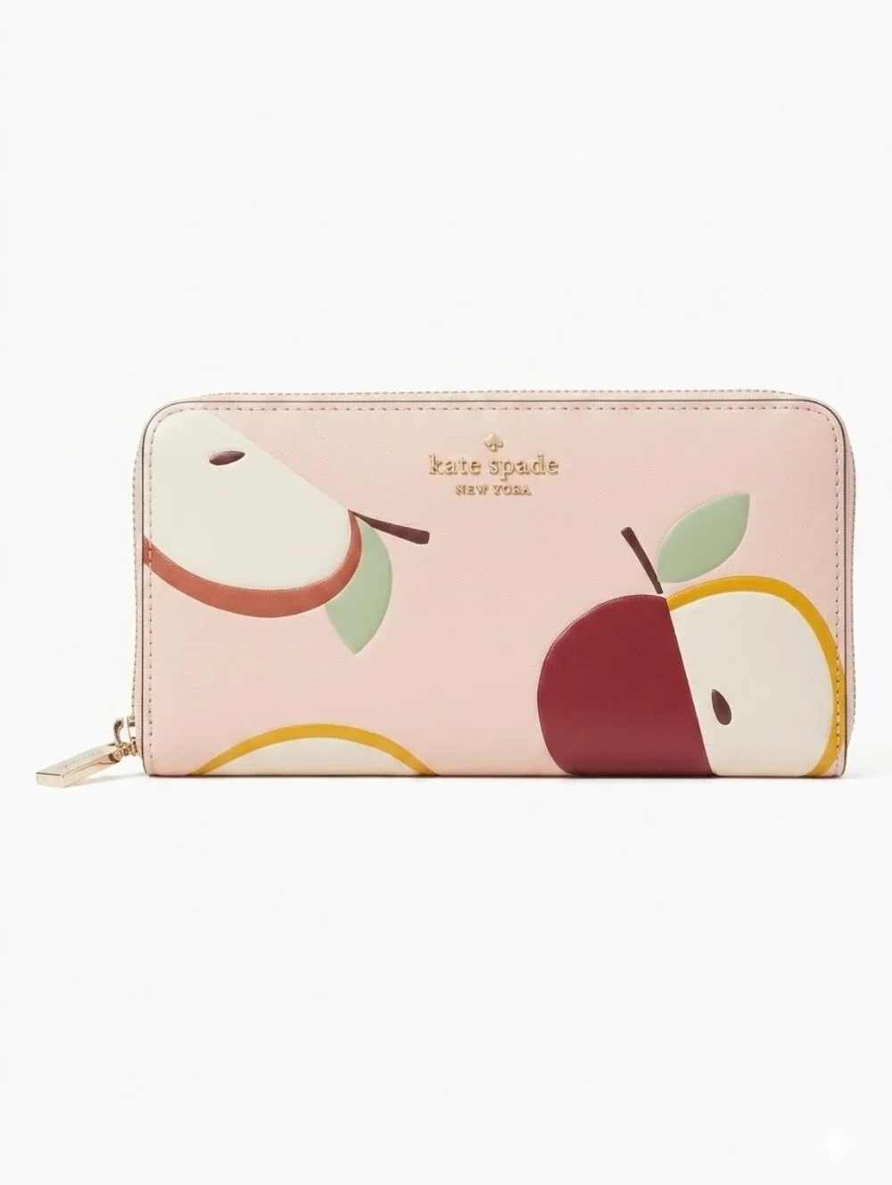 Kate Spade New York Honeycrisp Apple Continental Wallet